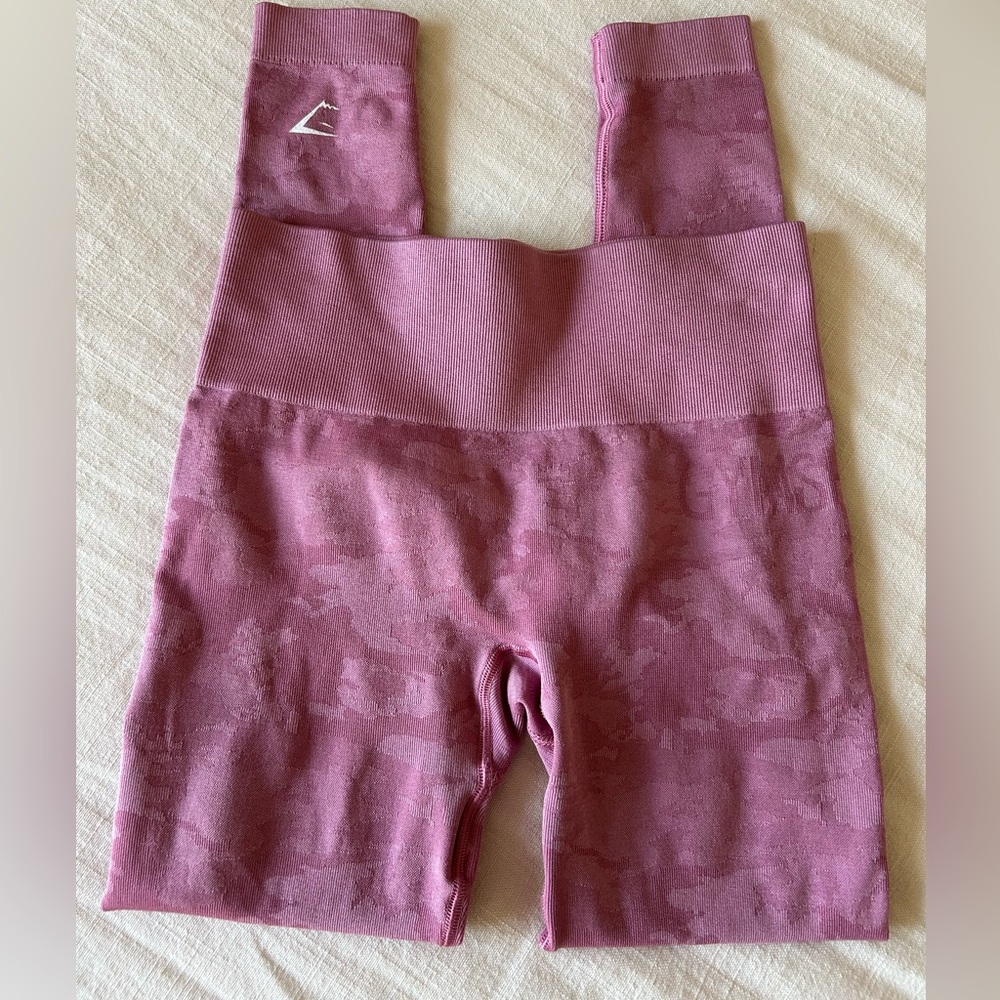 Gymshark Mauve/Pink Seamless High-Waist Leggings